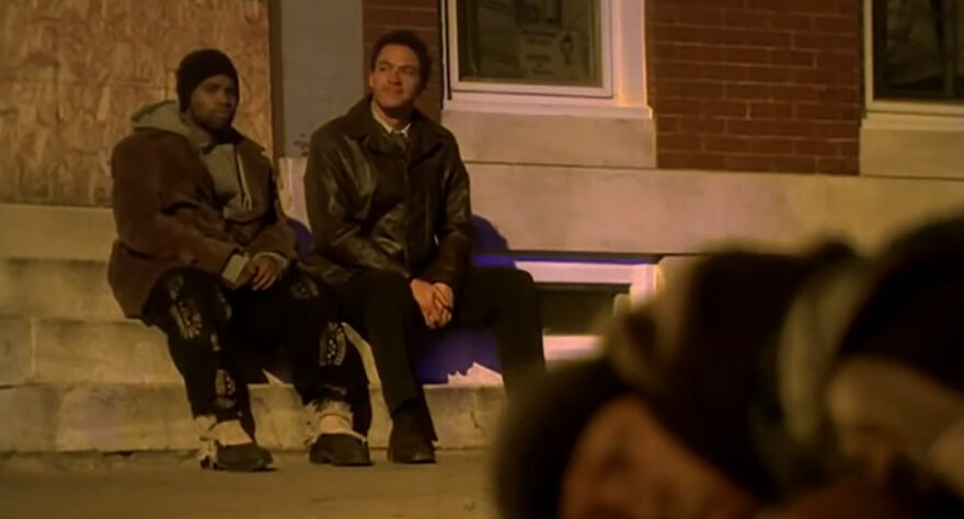 Intro scene of "The Wire" tv show