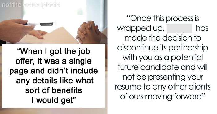 Recruiter Blacklists Applicant After They Have The “Gall” To Ask About Employee Benefits For The Job Title They Promised