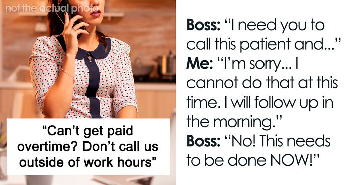 Boss Expects Employees To Work Overtime Even After She Stops Paying For It, Receives A Reality Check