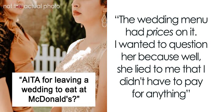 Bride Charges For Food At The Wedding, Shames Guest For Wanting To Eat At McDonald's Instead: 'You're Cheaper Than I Thought'