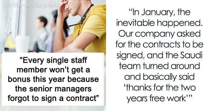 “We’ve Been Massively Overworked For Up To 2 Years”: Workers Shocked To Find Out They Won’t Be Getting A Performance Bonus, Thanks To Boss’s Major Mistake