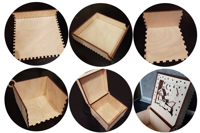 Eco Packaging. Tested On Glowforge Laser Cut Machine My 3D Layered Gift Box Designs