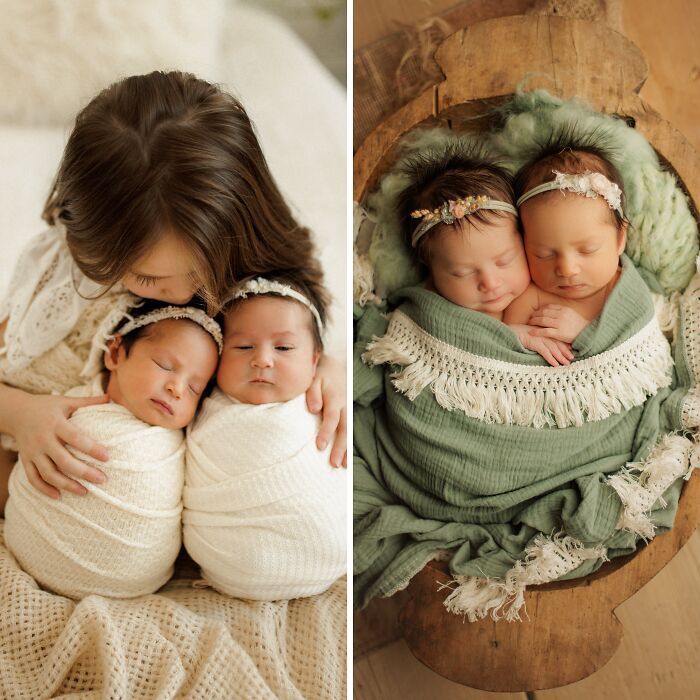 I Photographed Newborn Twins (10 Pics)