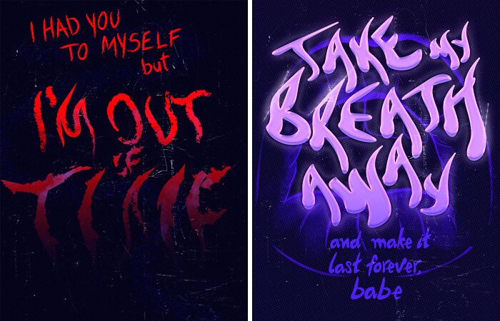 I Transformed The Weekend Songs Into Animated Posters (8 Pics)