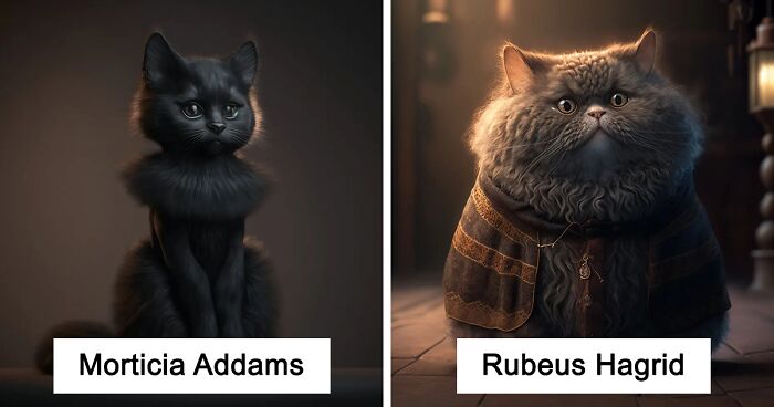 If 30 Famous Characters Were Kittens, Made By AI Dreams