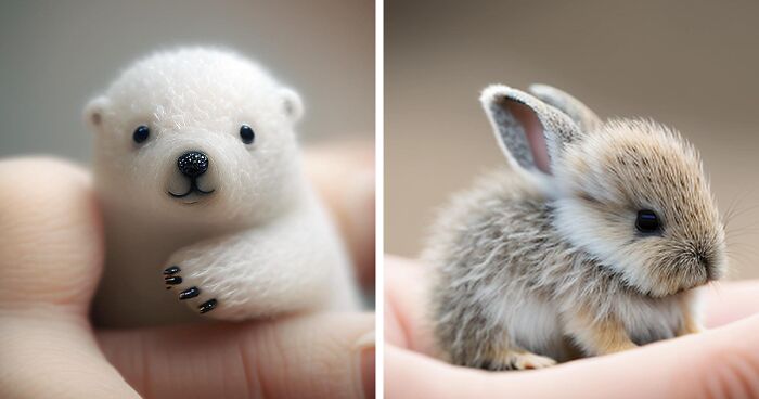 This Artist Specializes In Creating Tiny Animal Portraits, And Here's Some Of His Work (18 Pics)