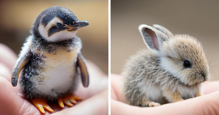 This Artist Specializes In Creating Tiny Animal Portraits, And Here's Some Of His Work (18 Pics)