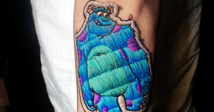 This Artist Creates Colorful Tattoos That Look Like They Belong On Fabric (80 New Pics)