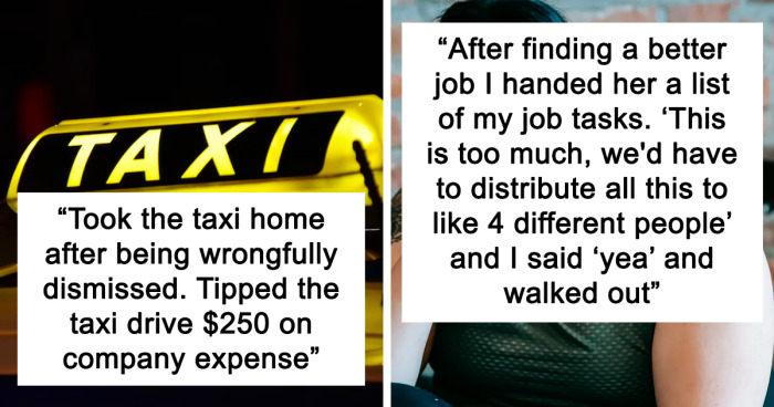 “Manager Was Escorted Off Premises And Never Heard From Again”: 39 Times People Succeeded In Screwing Over Their Horrible Bosses