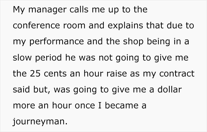 "If You Don't Like It You Can Always Quit": Boss's Words Backfire As Model Employee Gets A New Job Right In Front Of His Eyes