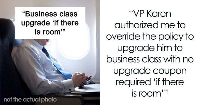 Entitled Flyer Thinks He Deserves A Business Class Upgrade Without Paying, Employee Makes Sure Other Passengers Do Too