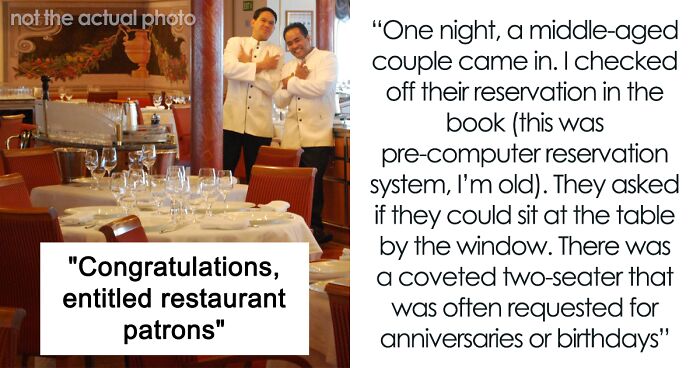 People Online Are Cracking Up About This Woman’s Idea To Congratulate The Most Entitled Couple She Met While Working At A Restaurant