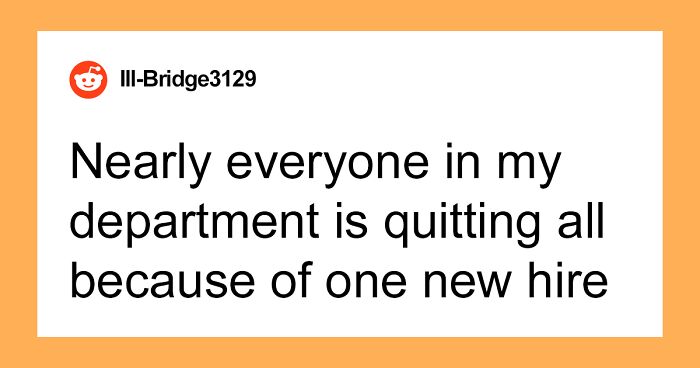 Boss Backs An Incompetent New Hire Instead Of Long-Time Employee, Nearly The Entire Department Is Ready To Quit With Them