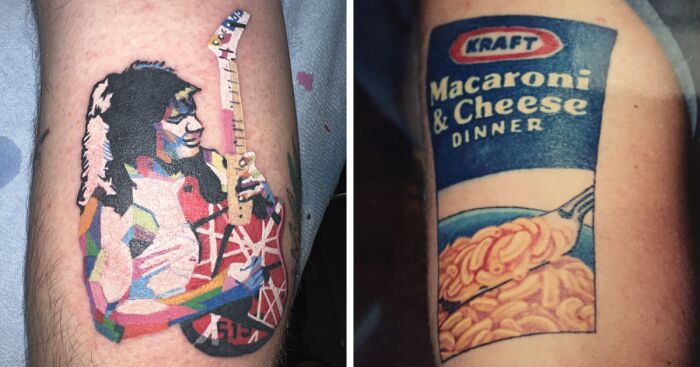 There's a whole bored panda article on this one artist who does shitty  tattoos : r/shittytattoos