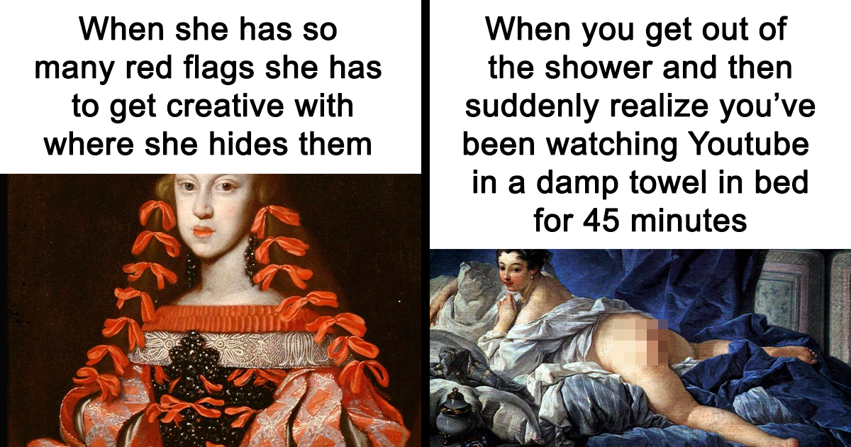 People In This Group Share Hilariously Relatable Classical Art Memes, Here Are 83 Of The Best Ones