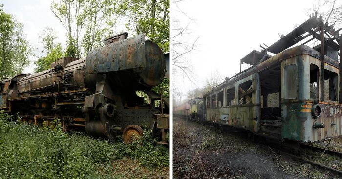 Ghost Trains: 15 Pictures That I Took While Discovering Abandoned Locomotives