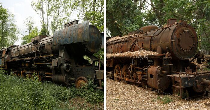 Ghostly Remains: I Took 15 Pictures Of Abandoned Trains