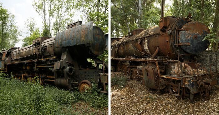 Ghostly Remains: I Took 15 Pictures Of Abandoned Trains