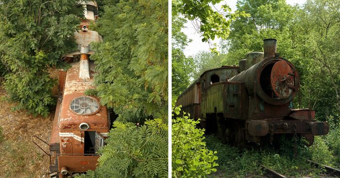 Ghostly Remains: I Took 15 Pictures Of Abandoned Trains