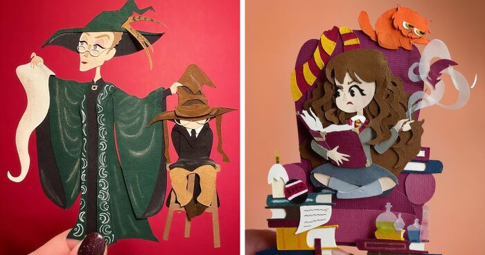 I Used Paper Art To Create Harry Potter Characters And Here Are My Best 27 Works