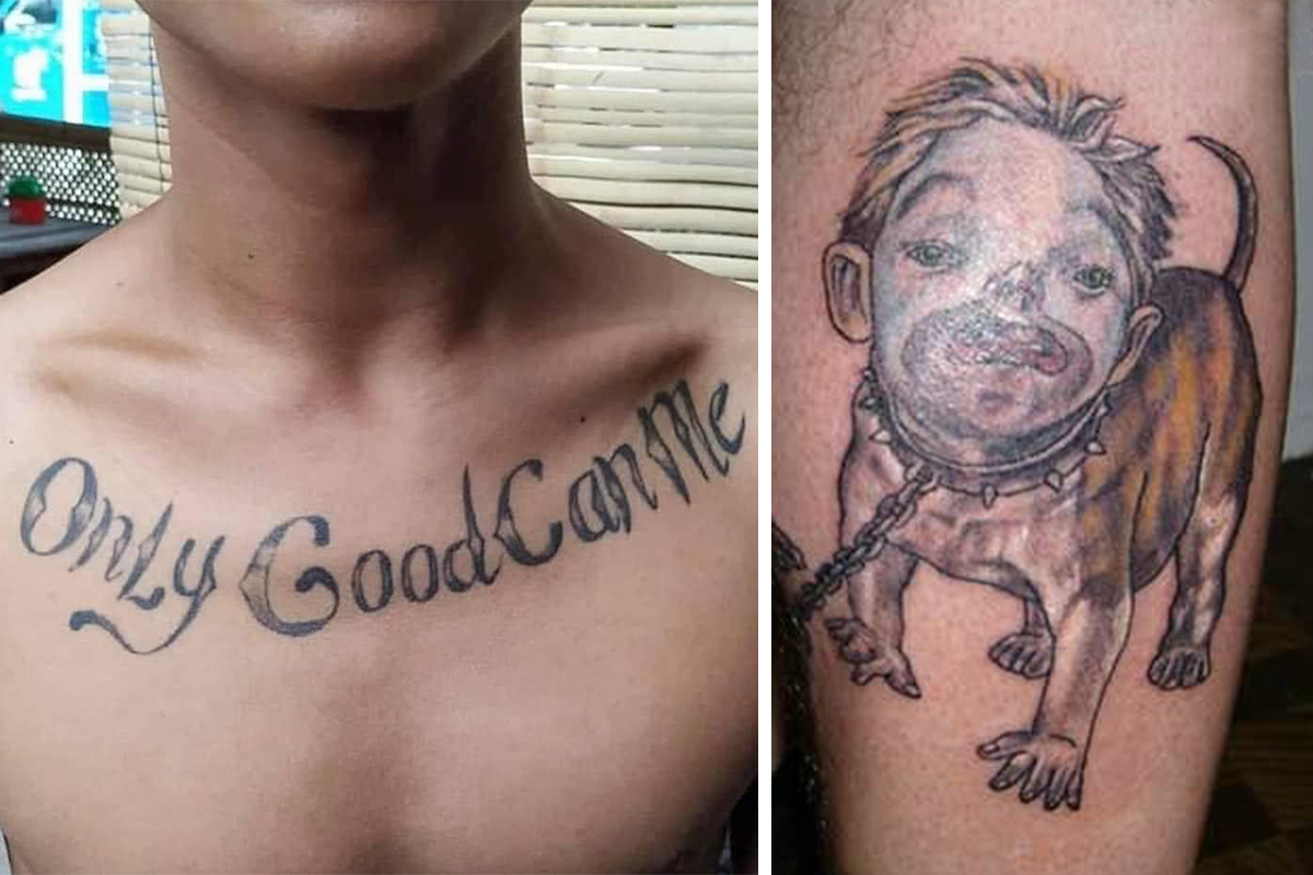 40 Real-Life Tattoos That Could Be Called Permanent Mistakes