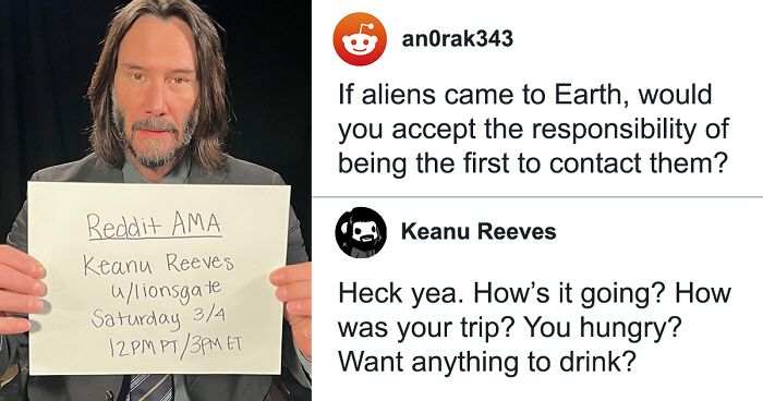 “Hi, I’m Keanu Reeves, AMA”: 31 Wholesome Answers From The Loveable Actor That May Make Your Day Better