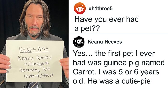 Keanu Reeves Is As Wholesome As Ever In His 