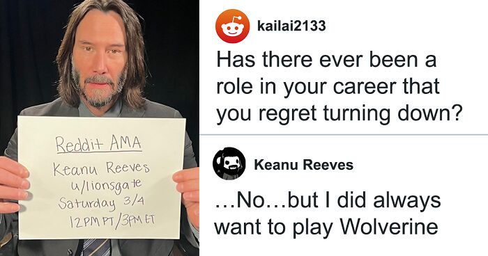 Keanu Reeves Wins The Internet Once Again With Surprise ‘Ask Me Anything’ Post (31 Answers)