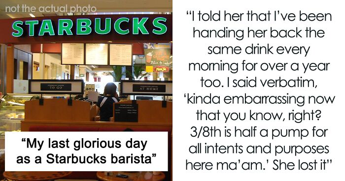 This Barista Revealed His Ultimate Long-Term Petty Revenge Plan Against His Regular Karen Customer On His Last Day And She Was Flabbergasted