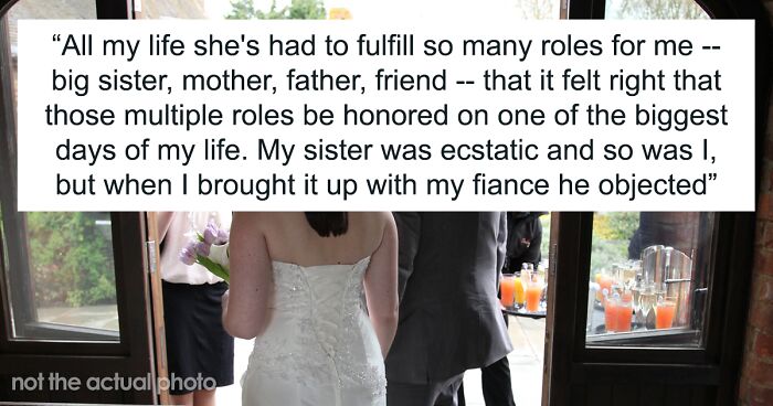 Groom's Family Is Indignant Over Bride's Wish To Have Her Half-Sister Walking Her Down The Aisle, Insist Her FIL Should Do This