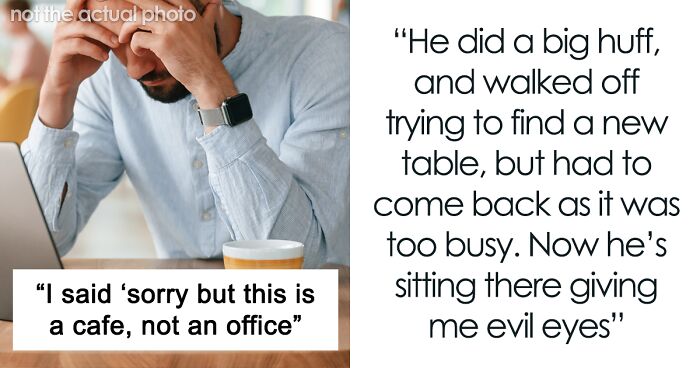 “If You’re In A Meeting And Need Silence You’re In The Wrong Place”: Mom Has Had It With Man Glaring At Her Kid For Making A Noise In Café