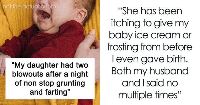 Woman Struggles To Forgive Mother-In-Law For Feeding Her Baby Ice Cream, The Internet Validates Her Outrage