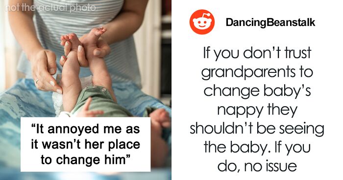 “I’m Very Keen On Consent”: Mom Doesn’t Want Her Baby’s Grandparents To Change Their Diaper