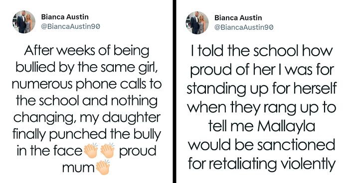 Mom Takes To Twitter To Praise Her Daughter For Punching A Bully