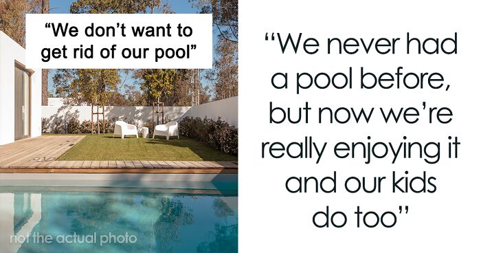 Family Buys House With A Pool, The Neighbors Whose Kid Drowned In It Get Angry When They Fill It With Water