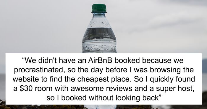 Guy Doesn’t Bother Reading The AirBnB He Booked, Ends Up Having A Very Messy Night With His Girlfriend And A Detached Bathroom