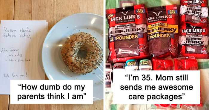 47 Parents Who Treat Their Grown-Up Kids Like Little Children (New Pics)