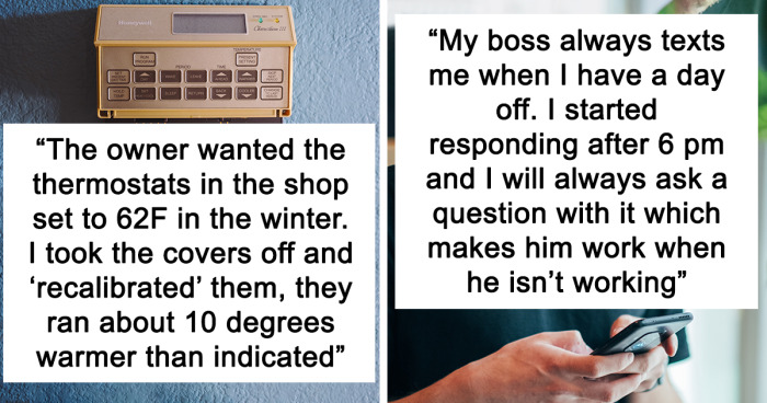 49 Petty But Satisfying Stories Of Revenge From Employees Who Got Wronged At Work