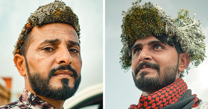 My 18 Portraits Of The Flower Men Of Saudi Arabia