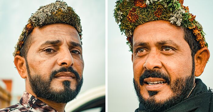 My 18 Portraits Of The Flower Men Of Saudi Arabia