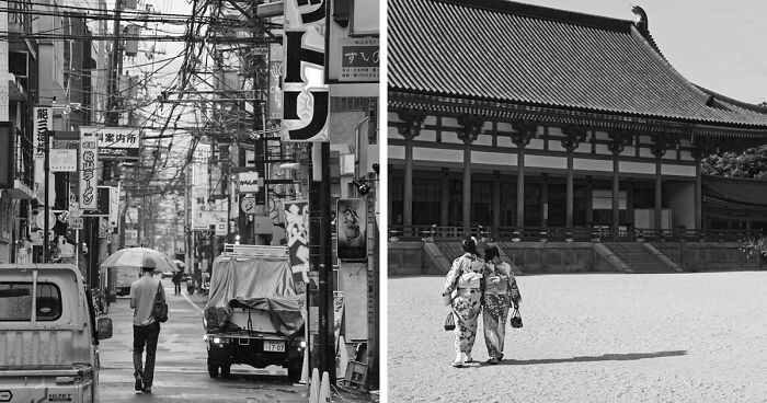 13 Black And White Photos I Took In Japan