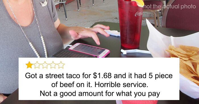 “You Paid With Credit Card”: Restaurant Owner Shuts Down A 1-Star Review That Bashed Their Taco Price