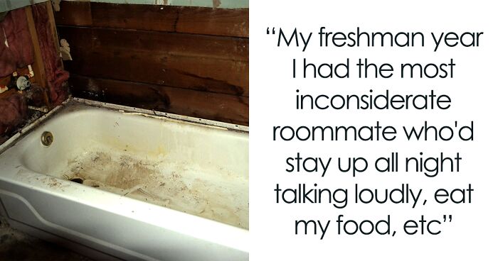 Student Gets Petty Revenge On Roommate Who Steals Her Washcloths And It's Disgustingly Perfect