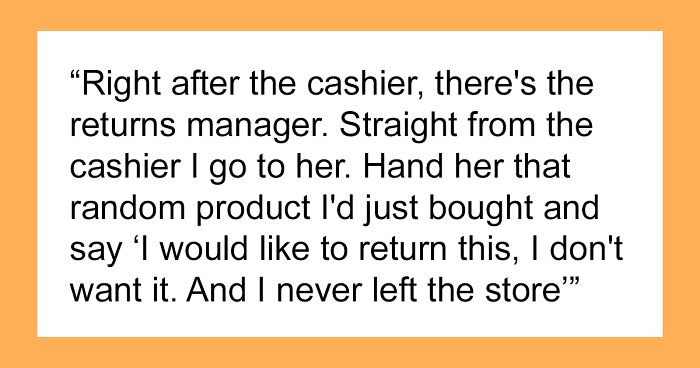 Store Policy Doesn't Include Refunds If You Leave With The Product, Yet This Guy Finds A Smart Way To Get His Money Back