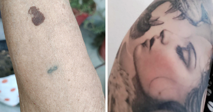 69 Times People Managed To Take Pics Of Tattoos At The Perfect Moment