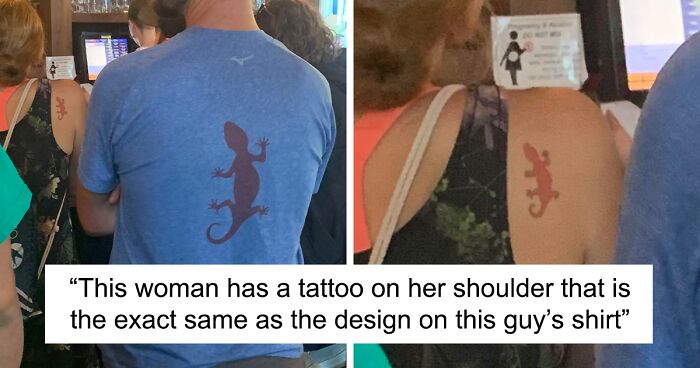 69 People Captured Times Their Tattoos Matched The Real World Perfectly