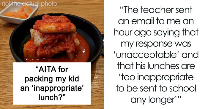 Mom Asks If She's Wrong For Packing Her Son 'Inappropriate' Lunch For School After Teacher Tells Her To Stop, Receives Mixed Opinions