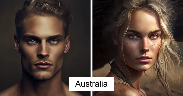 15 Pics of How AI Sees Global Beauty Standards In Various Countries