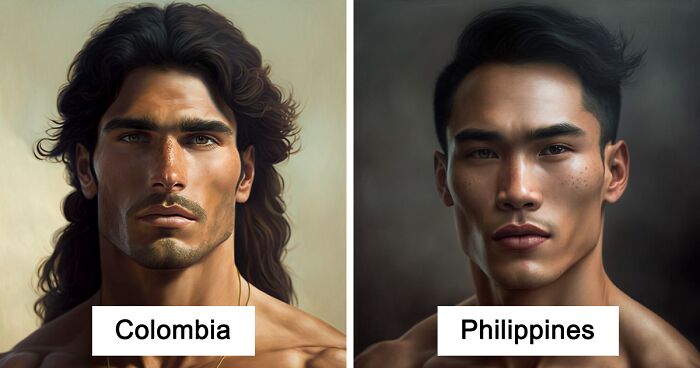 15 Images Of The Most Beautiful Men And Women That Give Us An Insight Into Commonly Held Perceptions Of Beauty Around The World