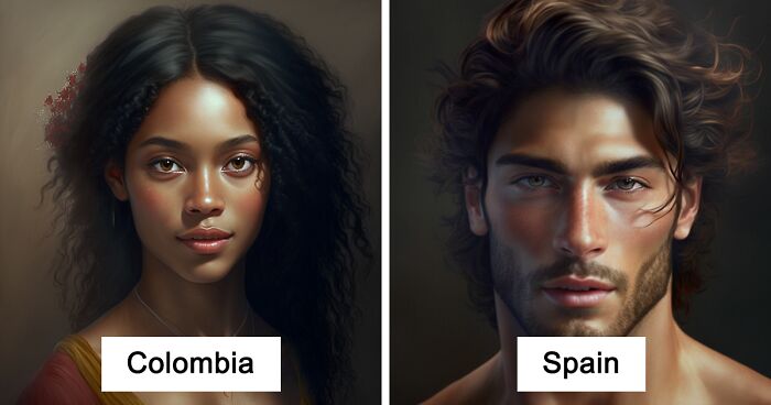 15 Pics of How AI Sees Global Beauty Standards In Various Countries